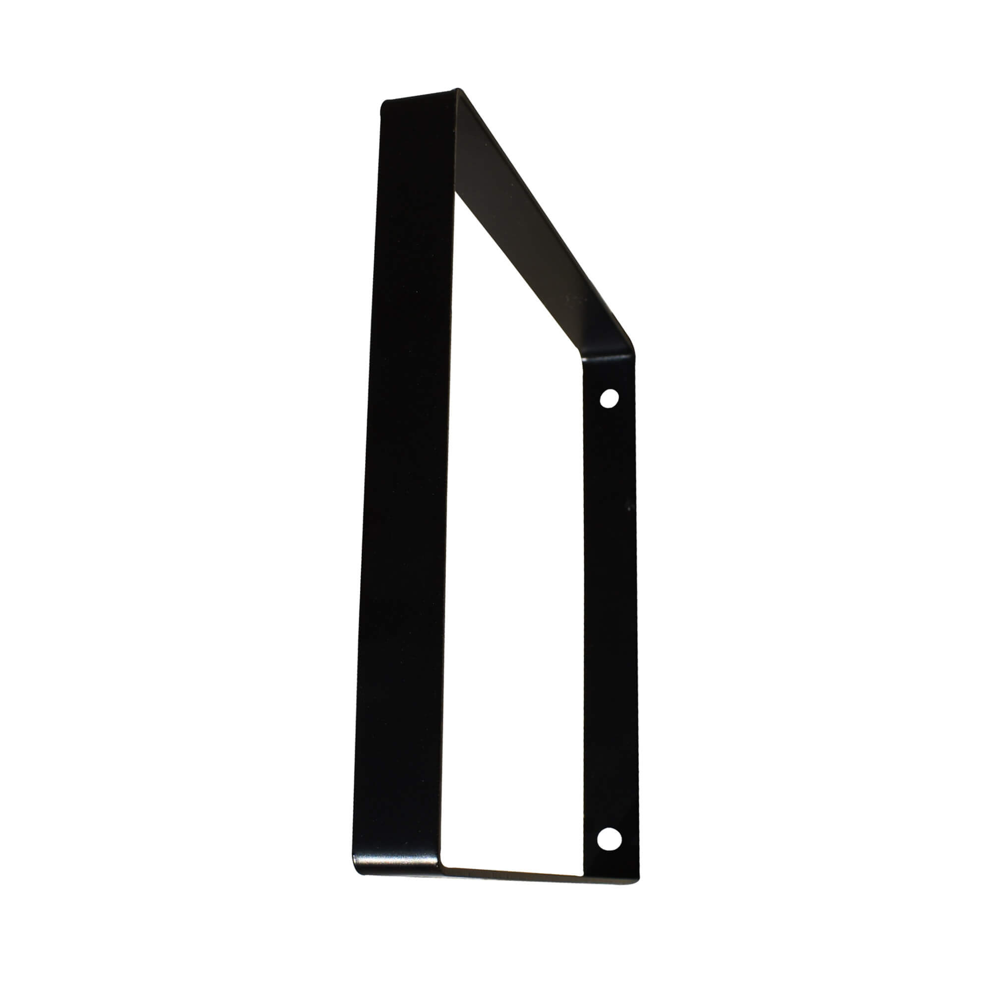Ouvin Lot de 4 supports d'étagère muraux triangulaires pour étagères en fer avec vis 15,2 cm Noir 