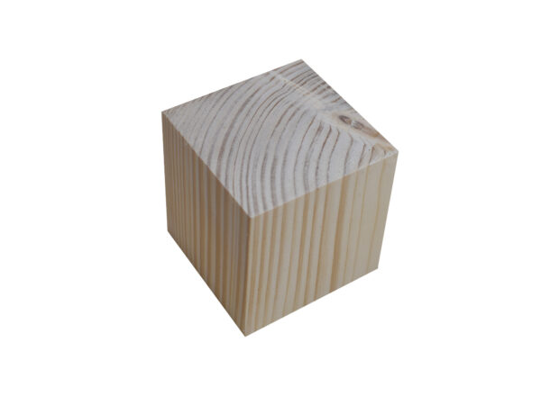 Cube bois massif de 6.5 cm – Image 4