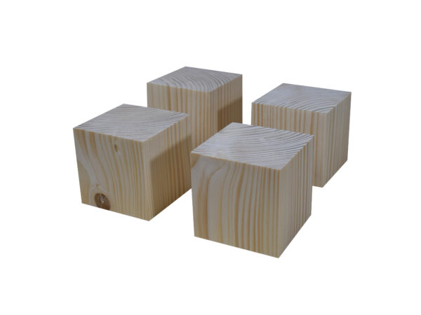 Cube bois massif de 6.5 cm – Image 3