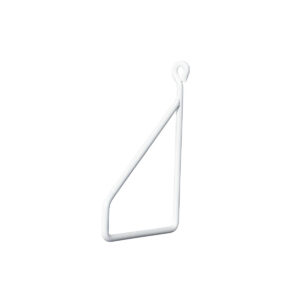 Support étagère métal blanc Linea 10