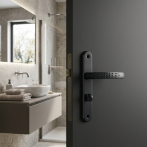 poignée de porte intérieure elona gris ral 7016 condamnation