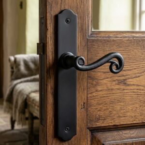poignée de porte mazarine noir bdc