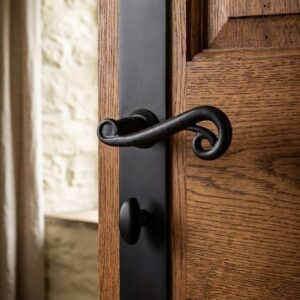 poignée de porte mazarine noir bdc