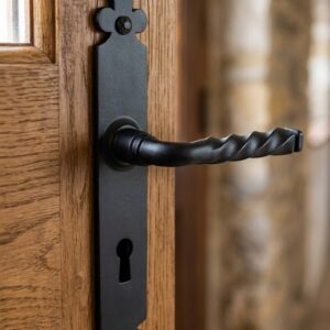 poignée de porte mazarine noir bdc