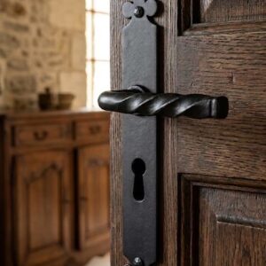 poignée de porte mazarine noir bdc