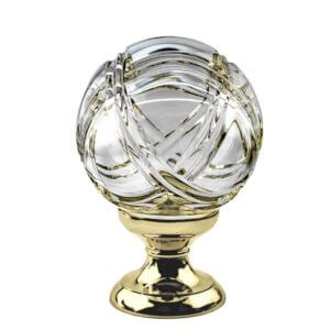 Boule de rampe Cristal tempête