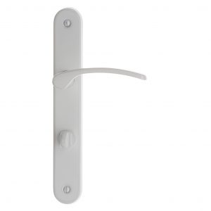 Poignée de porte intérieure LISEA blanc condamnation