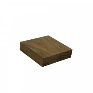 Carré chêne massif de 9 x 9 cm