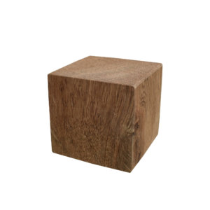 Pied de meuble chêne brun 10 cm