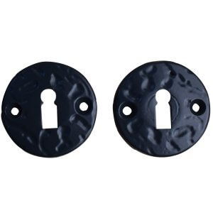 Rosaces clé alu gris RAL 7016 Quincadeco