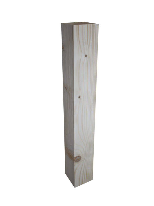 Pied de table bois massif de 70 x 6,5 x 6,5 cm – Image 3