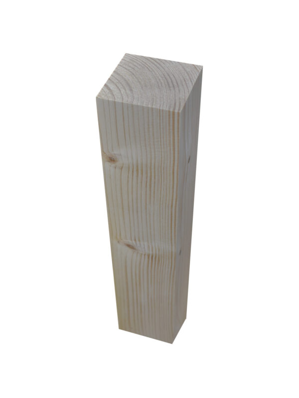 Pied de table bois massif de 70 x 6,5 x 6,5 cm – Image 2