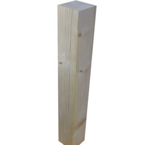 Pied de table bois massif de 70 x 6,5 x 6,5 cm