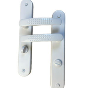 poignée de porte elona blanche condamnation