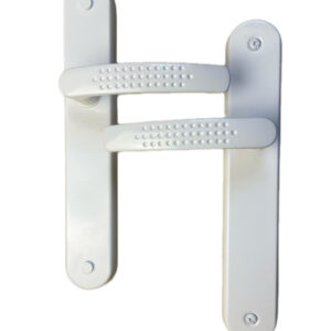 poignée de porte elona blanche sans trou