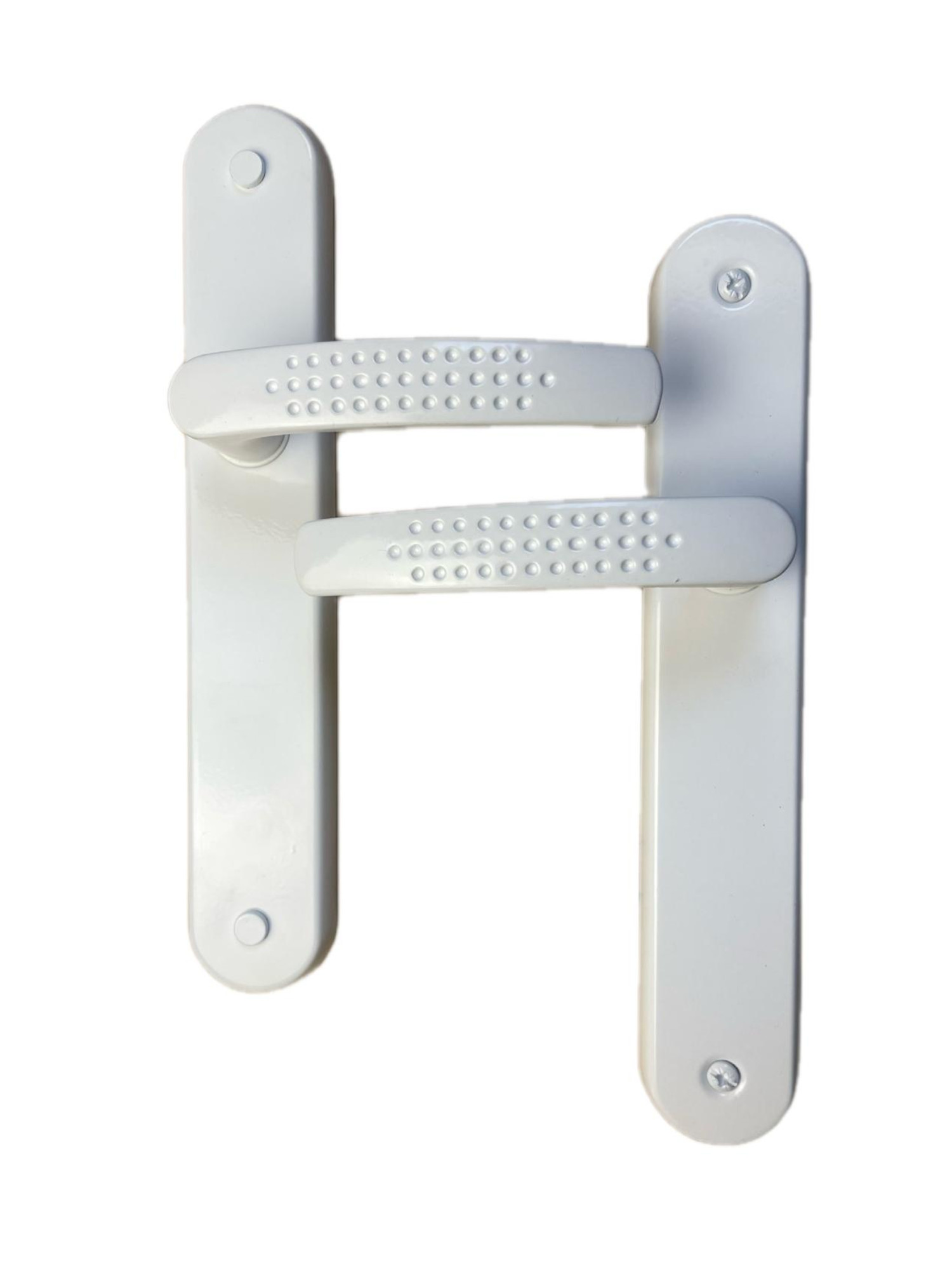 poignée de porte elona blanche sans trou