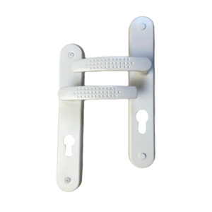 poignée de porte elona blanche cylindre