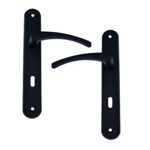 Poignée de porte intérieure Lisea noir CLE