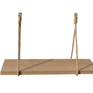 Étagère murale chêne 60 X 19 corde